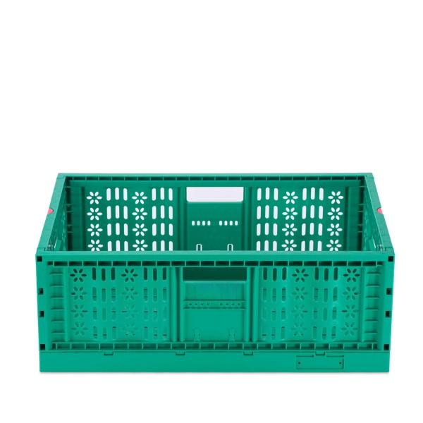 600x400x225mm Cesto de plástico de tomate para fácil armazenamento na cozinha ou no armazém Caixa de PP