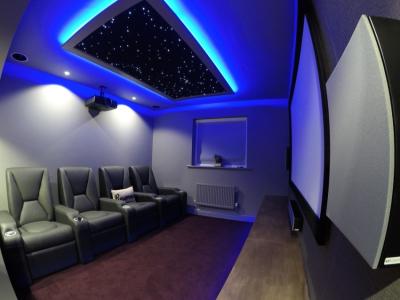Cintilação do painel 90W 60x120cm da estrela da fibra ótica do poliéster para a decoração interna