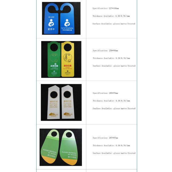 Custom PVC Hang Tag Die Cut Plastic Hang Tags Designs Fancy Round HD Printing Design
