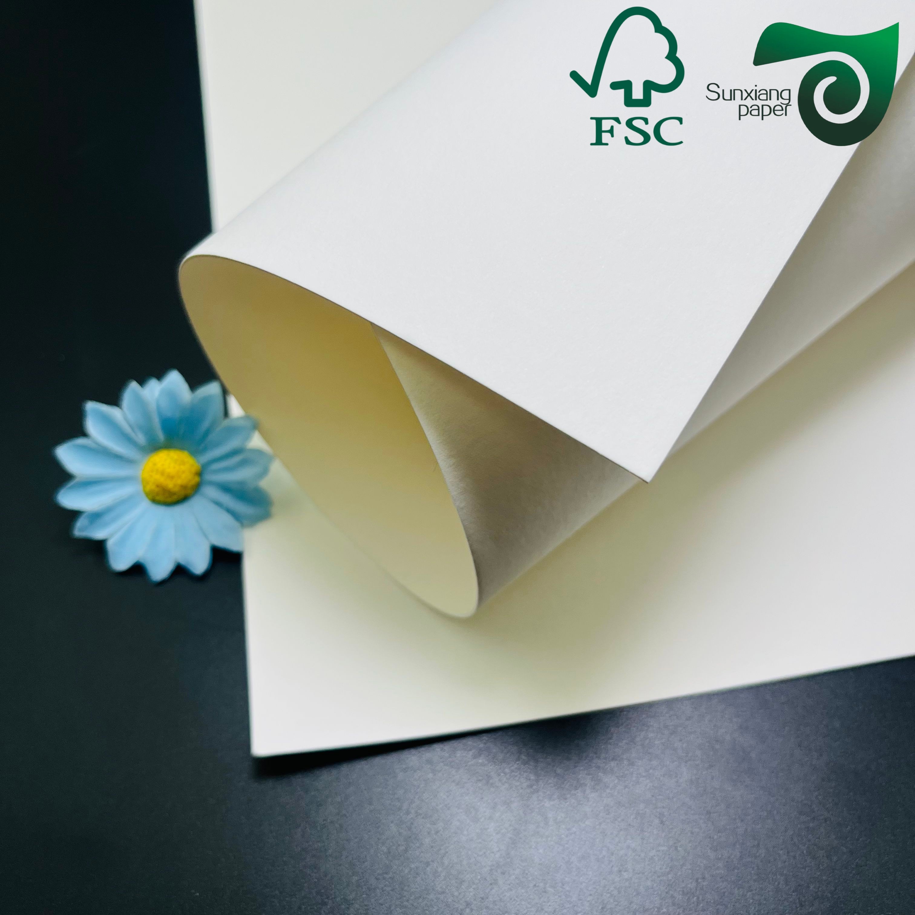 Two Side Clay Coated White Back Thick Paperboard 1mm 2mm Packaging Grade