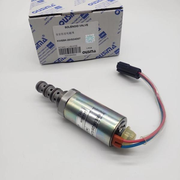 Клапан соленоида экскаватора XCMG, клапан KWE5K-20 G24D07 замка безопасности
