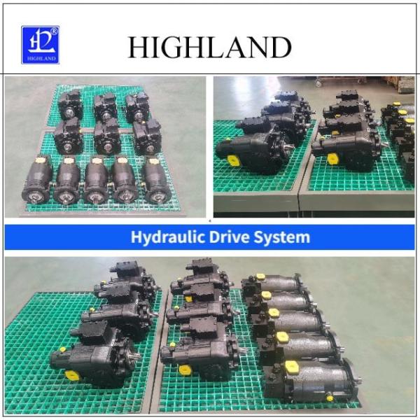 Sistema de movimentação PV110+MF110 hidráulico feito sob encomenda para a máquina de cavadura de dragagem