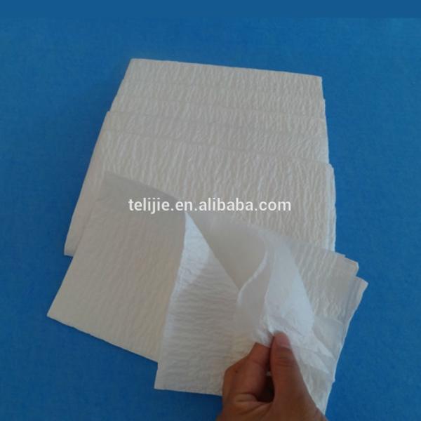 4 Ply Pulp Disposable Scrim Reinforced Wipers For Industrial