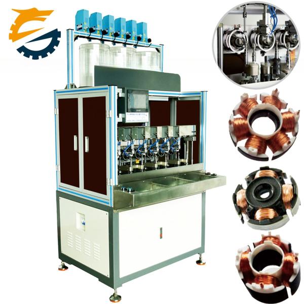 Advanced 3.5 KW Brushless Dc Motor Winding Machine with 5 kVA Max.Transformer Capacity