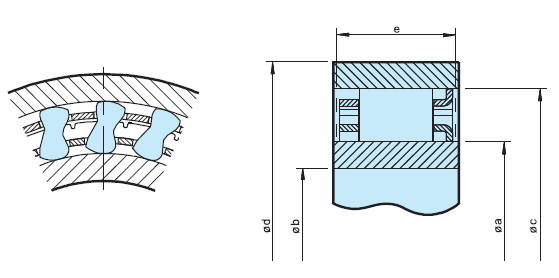 Motorcycle Clutch Sprag Freewheel Clutch One Way Clutch Bearings BW13255