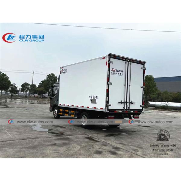 petit camion de livraison réfrigéré du dongfeng 3T avec l'unité thermo de roi
