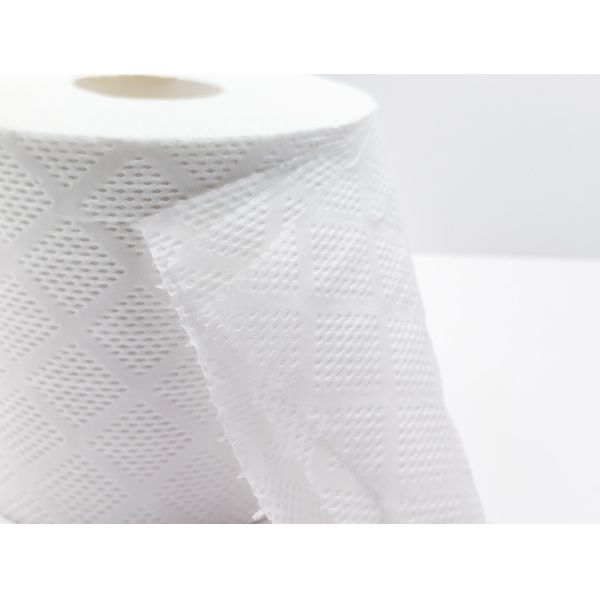 Cost effective reusable Natural Color unbleached organic bamboo scented toilet paper