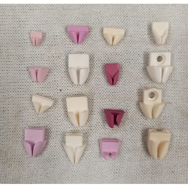 Various Textile Ceramics – Real Product Photography, Comprehensive Range of Ceramic Thread Guides, Tensioners & Wear Parts for Textile Machinery
