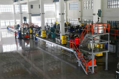 Vara quente da colagem do derretimento de EVA que faz a linha de produção da máquina para a barra