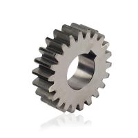 Engrenagem dentada de aço inoxidável de trituração feita sob encomenda da engrenagem de direção das peças do CNC para industrial