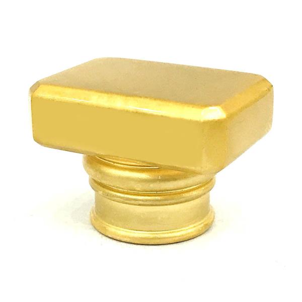 A geometria da forma deu forma ao tampão de garrafa do perfume do metal