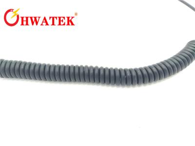 TPE	Sheath Spiral Power Cable / Curly Cable Extension Lead Flame Retardant
