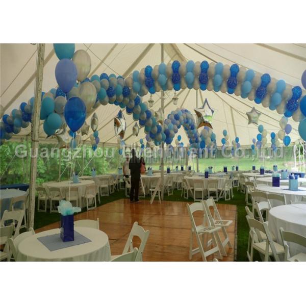 Square Solar Second Hand Marquee Tent , Heavy Duty Gazebo Canopy For Outdoor Campin