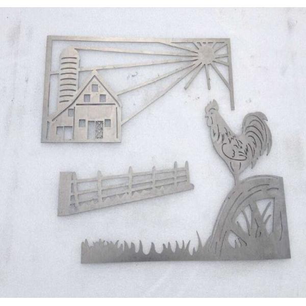 Плазма Кнк части машины режа стальную пластину вырезывания лазера для машинного оборудования покрытия металла