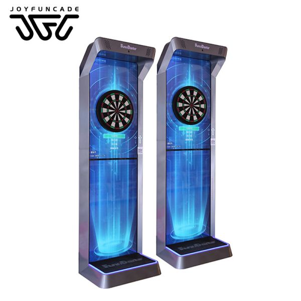 49-Inch Dual Screen LED Electronic Dart Board Machine Arcade Machine Commercial Coin-Operated Electronic Dart Board with LED Lights for Bars