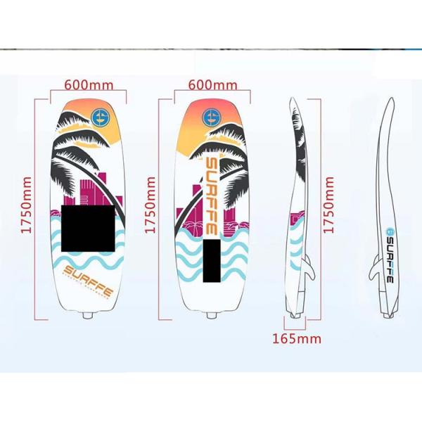 Водонепроницаемая 72V 50Ah 80Ah литийная батарея для электрического серфборда из углеродного волокна