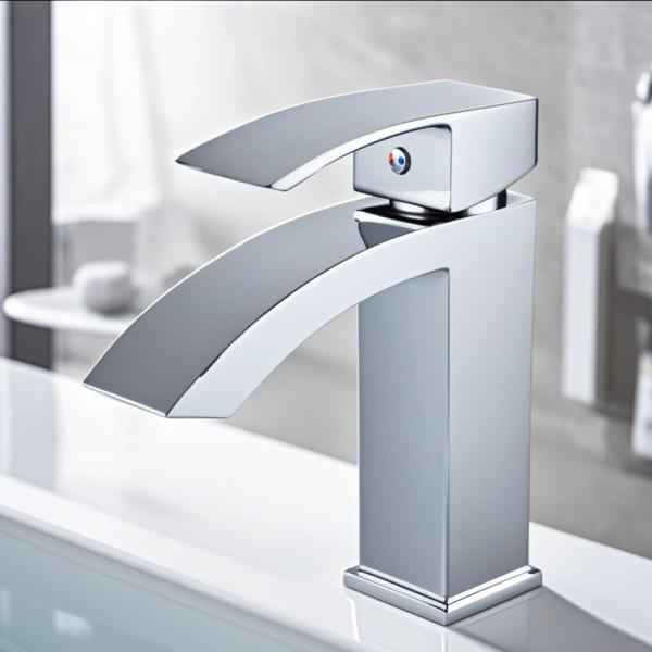 Contemporary Bathroom Faucets Stainless Steel Single Hole Basin Tap