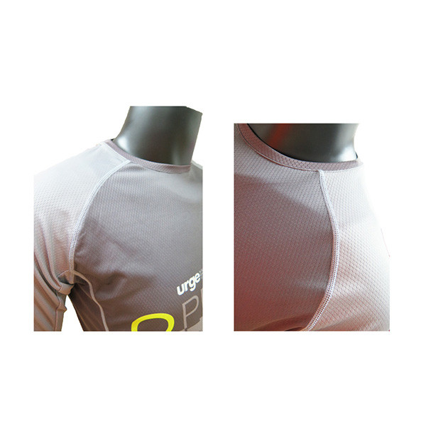 Breathable Out Door Gray Cycling Sports Clothing Mountain Bike Tops Crew Neck