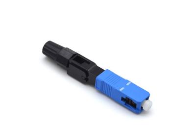 2 X 3 mm Cables Field Assembly Connector , SM / MM LC Fiber Optic Connector