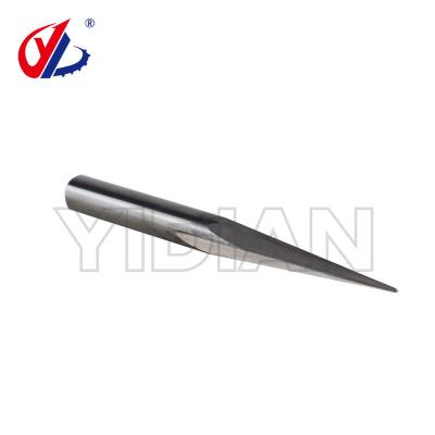 Double Edged Straight Groove Pointed Knife CNC Cutting Tool