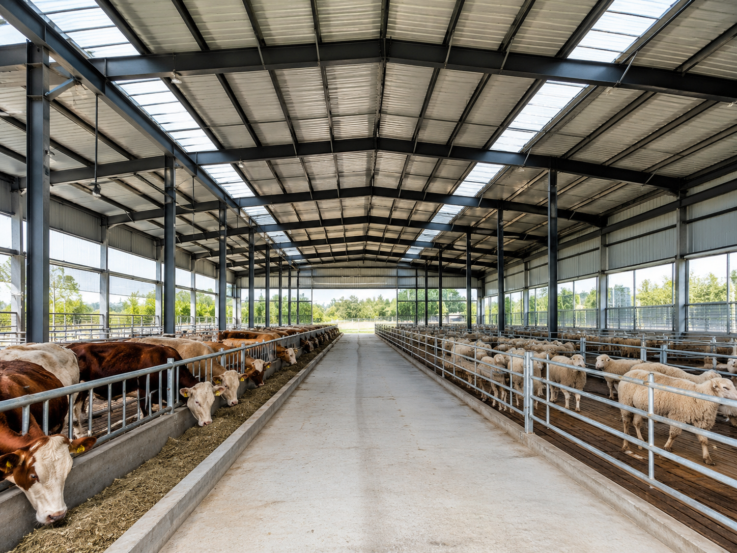 Roof Live Load 035kn M2 Light Steel Structure Warehouse Steel Storage Building Durable and Solution for Industrial Storage Needs