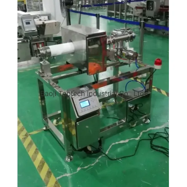 Pipeline Metal Detector for Sauce, Milk, Jam, Pasta or Liquid Product