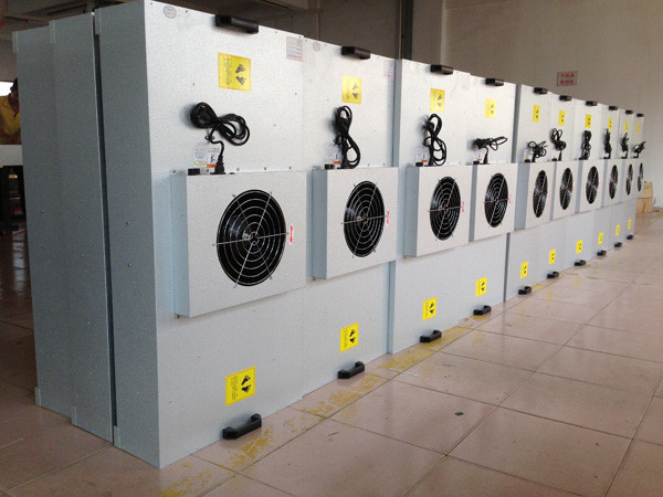 Нержавеющая сталь блока фильтра 304 вентилятора AC FFU потолка чистой комнаты/гальванизированная сталь