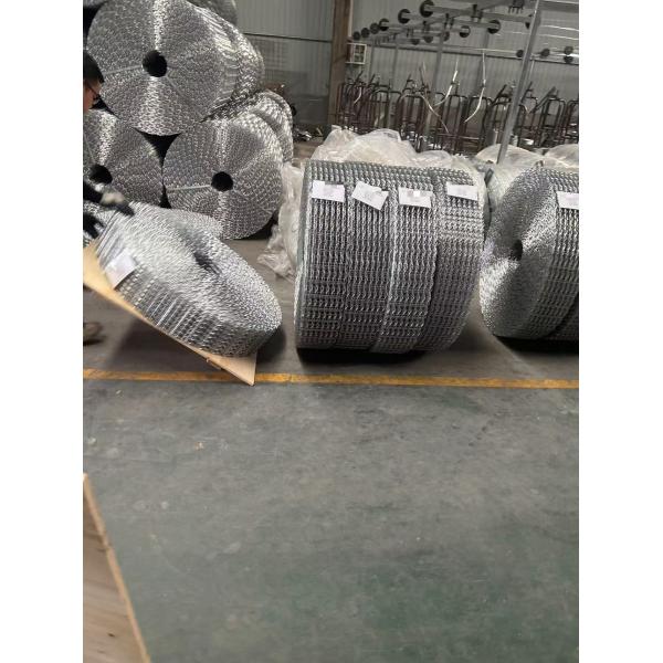 Concrete Weight Coating Mesh Hole Size 25.4mmx92.4mm Spot Welded Pipeline Steel Mesh