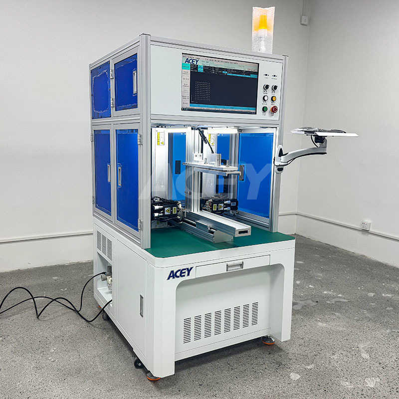 5000A Double Sided Automatic Battery Spot Welding Machine For Lithium Ion Battery Pack