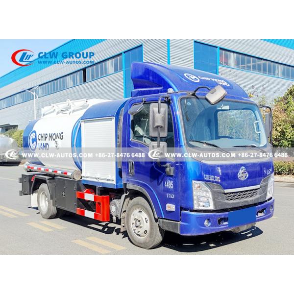 HOWO 6 Wheels 5Cbm 5000 литров топливозаправщик мобильный нефтяной танкер вне дорожного авиационного транспорта
