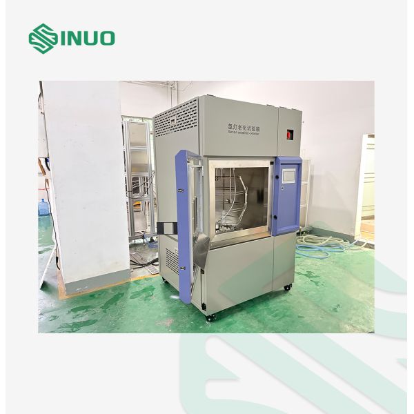 Water Cooling Xenon Arc Environmental Test Chamber with 6500cm2 Exposure Area and 2000h Light Source Life for Accelerated Weathering
