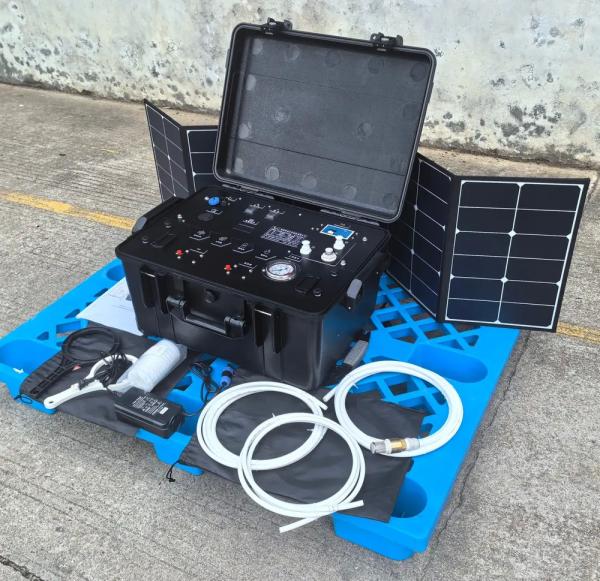 Saltwater RO Membrane Infiltration Mobile Water Purification System Inlet TDS 