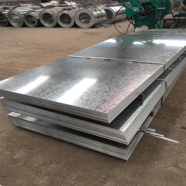 22 Gauge Z40-Z150 Galvanized Sheets Metal 4x8 Plate With Regular Spangle