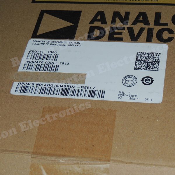 ADG1634BRUZ Monolithic CMOS ICMOS Analog Switch Integrated Circuit