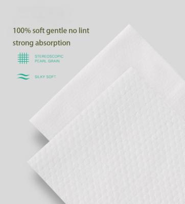 70x140cm Biodegradable 1pcs/Bag Disposable Bath Towel
