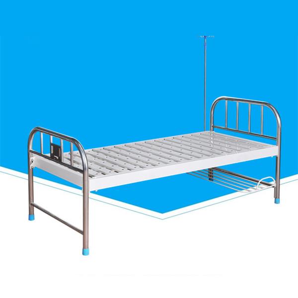 Stable Performance Metal Hospital Bed , Single Medical Adjustable Bed
