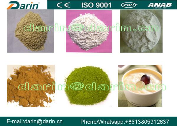 Fully Automatic Nutritional Baby Powder Food Extruder Machine /  baby food making machine