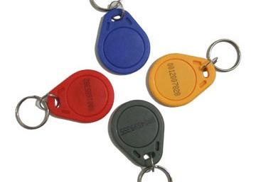 125Khz Proximity ID Card Chip TK4100 RFID Keychain Key Tags Access Control