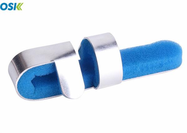 Fold Over Aluminum Finger Splint With EVA Pad And Holes Breathable CE Approved