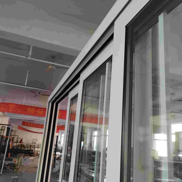 Security  Aluminium Sliding Glass Doors OEM Double Glazed Aluminium Sliding Doors