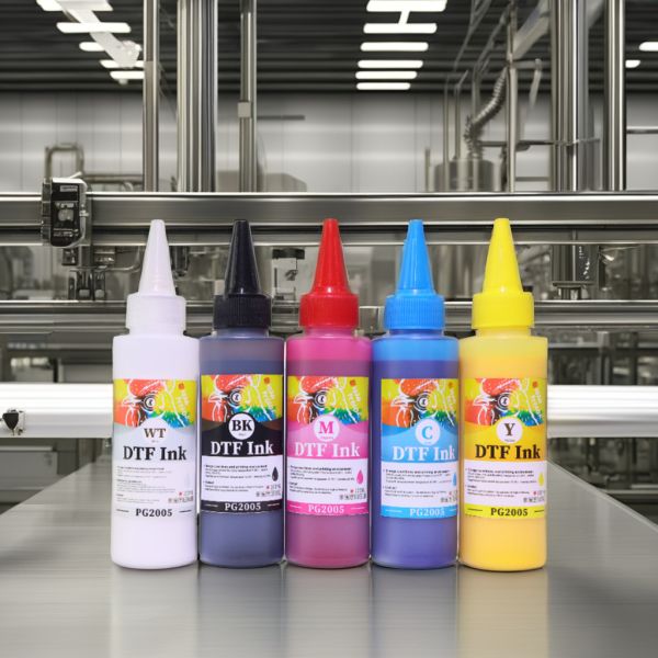 FCOLOR Factory Price High Quality 100ml CMYK White DTF Ink for Epson ET8550