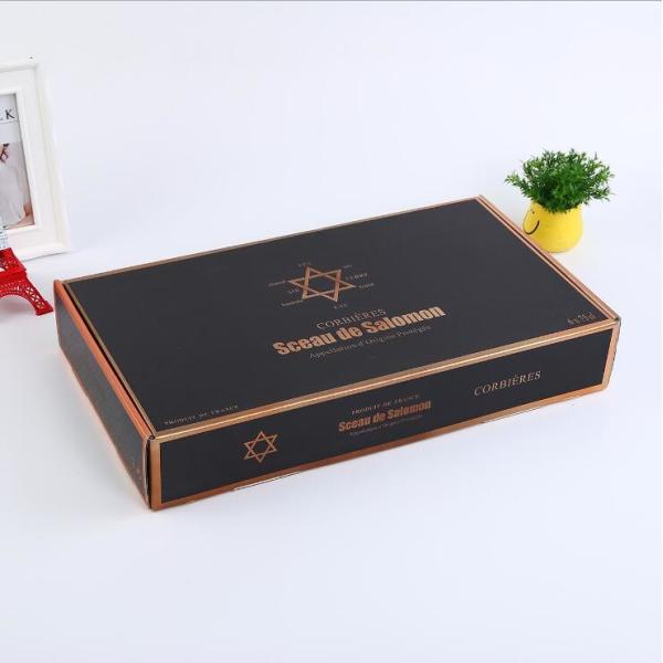 Embossing Gift Toy Garment  Custom Made   Hair Bundle Mailer Box Corrugated Boxes