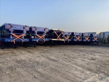 Heavy-Duty Fatbed Semi Trailer For Stable And Efficient Transportation Of Oversized Loads