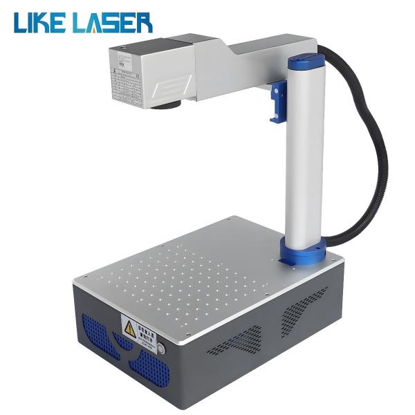 Garment Shops LIKE-F-ILM-001 Fiber Laser Marking Machine Plastic Engraving and Cutting