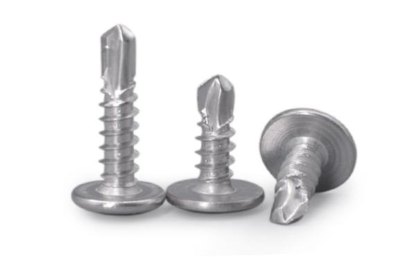 Stainless Steel Phillips Drive Truss Head Self - Drilling Screws For Metal