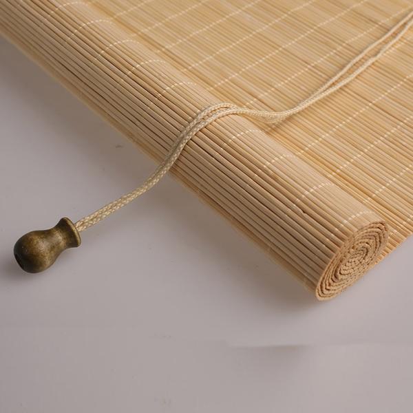 1.8m Bamboo Roller Blind Sunscreen Customized Colorful Curtain For Home