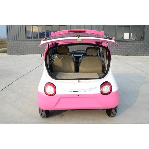 Автомобиль города розовых мест цвета 2 маленький электрический безуходное 60 вольт свинцовокислотное
