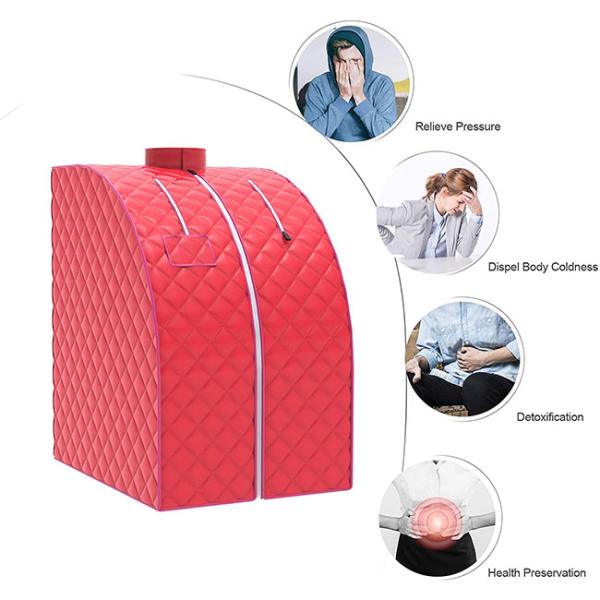 Custom Foldable Personal Portable Steam Sauna For Apartment Home Spa