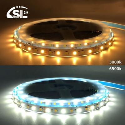 1 corte de placas elétricas flexíveis SMD2835 LED Strip Light 5V 120LEDs 8mm 3000K4000K6500K