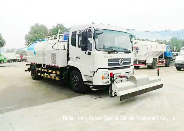King Run High Pressure Sewer Jetter Truck For Sewer Drain Cleaning 4x2 / 4x4